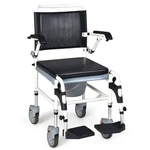 Costway 4-IN-1 Bedside Commode Wheelchair With See Details. Fixed Price $208.99.