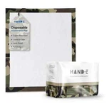 Hand-e Camo 10 Disposable Underpads, Leak Proof Incontinence Bed 30" X 36". Fixed Price $24.99.