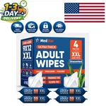 Giant Sensitive Adult Wipes - 50 Count Disposable, Ideal For Incontinence Care. Fixed Price $37.04.