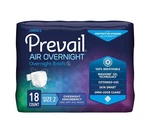 Prevail Air Overnight Incontinence Adult Briefs With Refastenable Tabs, Size .... Fixed Price $42.69.