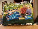 Wellness Absorbent Underwear #6244 Medium, 5 Ea. 18-COUNT Bags. Fixed Price $75.00.