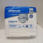 4X Attends Care Adult Underwear Diapers Large 44 -58 18 Count Each. Fixed Price $19.97.