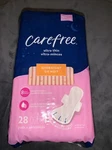 Carefree Ultra Thin Overnight Pads - 28 New. Fixed Price $9.99.