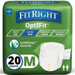 Ultra Adult Diapers, Disposable Incontinence Briefs, Leak-proof Diaper, Absor.... Fixed Price $25.40.