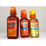3PK Vicks Dayquil Cold, Flu.cought & Mucus Medicine Liquid EXP5/31/26. Fixed Price $13.99.