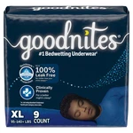 Goodnites Bedwetting Underwear, Extra Large For Boys Weighing 95 140 Lbs.. Fixed Price $19.70.