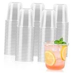 Pcs Round Bottom Plastic Cups 12 Oz Disposable Stemless Wine Glasses 50. Fixed Price $22.07.