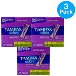 Tampax Radiant Unscented Tampons Regular And Super 28 Count 3 Pack New. Fixed Price $28.99.