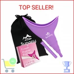 Sunany Female Urination Device, Reusable Urinal Silicone Women Pee Funnel. Fixed Price $15.75.