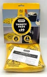 New Osmo Thirsty Pads X20 7-3/4" Super Absorbent Made In Uk Free Sh.. Fixed Price $19.95.