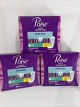3 Pack Poise Ultra Thin Pads, Light Absorbency, Drop, Regular, 144 Count Total. Fixed Price $34.99.