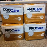 Packs 14 Each (56 Total Per Box) Procare Adult Protective Underwear Xl. Fixed Price $38.25.