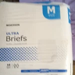 Mckesson Ultra Briefs Incontinence Heavy Absorbency 1700ML 16CT. Fixed Price $25.85.