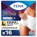 Tena Incontinence Underwear For Women, Super Plus Absorbency, Large, 16 Ct. Fixed Price $41.97.