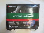 Cvs Health Women's Underwear Small/medium Fits Waist 28-40" Moderate 22 Pairs. Fixed Price $20.95.