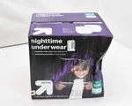 Nighttime Underwear 42 Disposable Unisex 38-65 Lbs Size Small Medium. Fixed Price $36.45.
