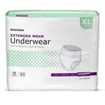 Mck- Adult Disposable Cloth Underwear Maximum Absorbency Size Xl BG/12. Fixed Price $40.77.