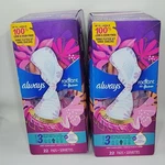 2PK Always Radiant With Flexfoam Size 3 Extra Heavy Flow W/ Wings (44 Pads Total. Fixed Price $19.20.