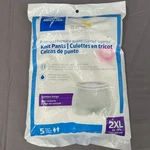 Medline Premium Knit Pants MSC86500 2XL (50-75 ) Postpartum Incontinence Pack. Fixed Price $18.99.