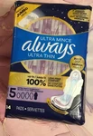 Always Ultra Mince Thin Pads. Fixed Price $14.97.