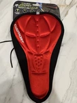 New Bicycle Red/black Seat Cover Bike Foam. Fixed Price $12.00.