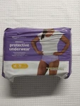 Amazonbasics Women's Protective Underwear, Max Absorbency, Size 20CT 3PK= 60. Fixed Price $30.00.