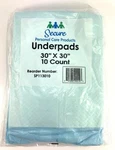 Secure Personal Care Products SP113010 Disposable Underpads 30" X. Fixed Price $13.00.