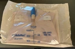 ZRLB1000H - Reliamed Premium Flocked Back Leg Bag With Flip Valve, 1,000 Ml. Fixed Price $8.99.