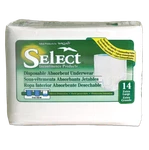 Tranquility Select Adult Absorbent Underwear Xl 42-65IN Heavy Absorbency 56/CASE. Fixed Price $61.99.
