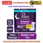 Poise Overnight Incontinence & Postpartum Pads For Bladder Leaks, 8 Drop Extra. Fixed Price $41.89.