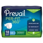 Prevail Per-fit 360 Incontinence Briefs (45" 62" Waist / Hip, 125 245 Lbs.). Fixed Price $49.99.