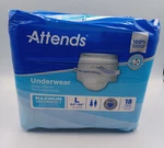 Attends Disposable Underwear Large Adult Diaper 18 Count New Unopened Maximum. Fixed Price $12.99.