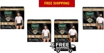 Depend Real Fit Adult Diapers/ Incontinence Men's Underwear, Maximum Absorbency. Fixed Price $90.24.