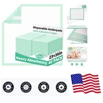 Disposable Underpads With Adhesive Tapes 23'' X 36'' Chucks Heavy Absorb.... Fixed Price $43.19.