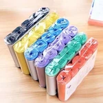 Garbage Bags Household Storage Clear Roll Disposable Waste Trash 100PCS/SET. Fixed Price $10.45.