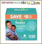 Pampers Scented Baby Wipes, Fresh (1200 Ct.) Hypoallergenic, 0% Alcohol. Fixed Price $41.08.