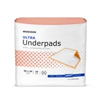 100 Mckesson Ultra Heavy Absorbency Adult Bed Disposable Underpads 30X36". Fixed Price $55.00.