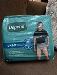 Depend Fresh Protection Adult Incontinence Underwear, S/m, 19CT. Fixed Price $20.99.