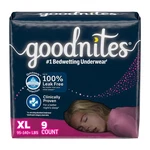 Goodnites Bedwetting Underwear, Extra Large For Girls Weighing 95 140 Lbs.. Fixed Price $70.88.