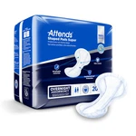Attends Shaped Pads Super, Overnight Absorbency. Fixed Price $71.49.