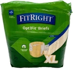 Medline Fitright Optifit Briefs Xl - 1 Pack Of 20. Fixed Price $29.99.