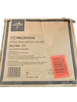 Medline Light Absorbency Underpad, 17" X 24", 100 Count, Disposable Chucks, Bed. Fixed Price $24.98.