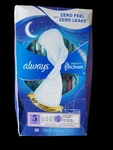 Always Infinity Flexfoam Pads For Women Size 5 Overnight Absorbency 30 Count. Fixed Price $13.99.