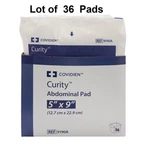 36 Ct Curity Abdominal Pads Sterile 5" X 9" Gauze Bandage 9190A. Fixed Price $24.89.