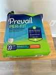 20 Ct Prevail Per-fit Daily Underwear Size Xxl 68:-80". Fixed Price $9.99.