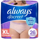 Always Discreet Underwear Maximum Protection Count 360 Sz Xl 20-26. Fixed Price $26.99.