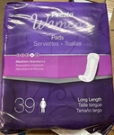 4X Presto Pads Incontinence Maximum Absorbency Long 156 Total. Fixed Price $33.95.