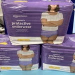 3X Incontience Underwear, (pullups), Amazon Basics, Size Large, Women's, 18 Ct. Fixed Price $32.88.