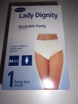 "lady Dignity" Incontinence Panty, New Box Medium (39"-40"). Fixed Price $14.99.