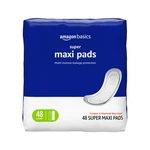 Amazon Basics Maxi Pads For Periods- Thick, Super Absorbency,. Fixed Price $7.70.